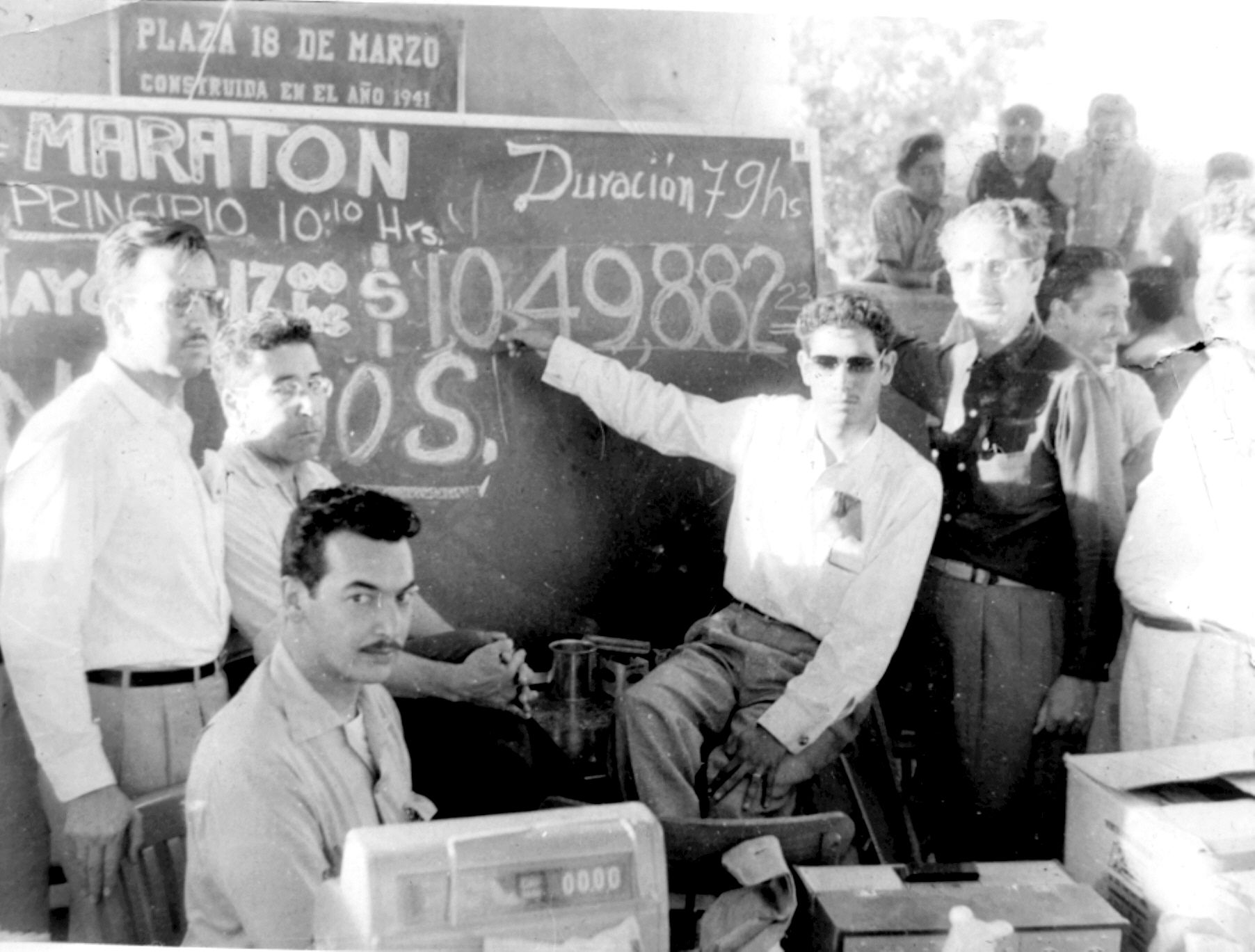 El 13 de mayo de 1957, a las 19:25 h, poco más de 79 horas de haber iniciado, llegaba a su fin el maratón radiofónico, cerrando con la cantidad obtenida de $1,049,882 pesos.