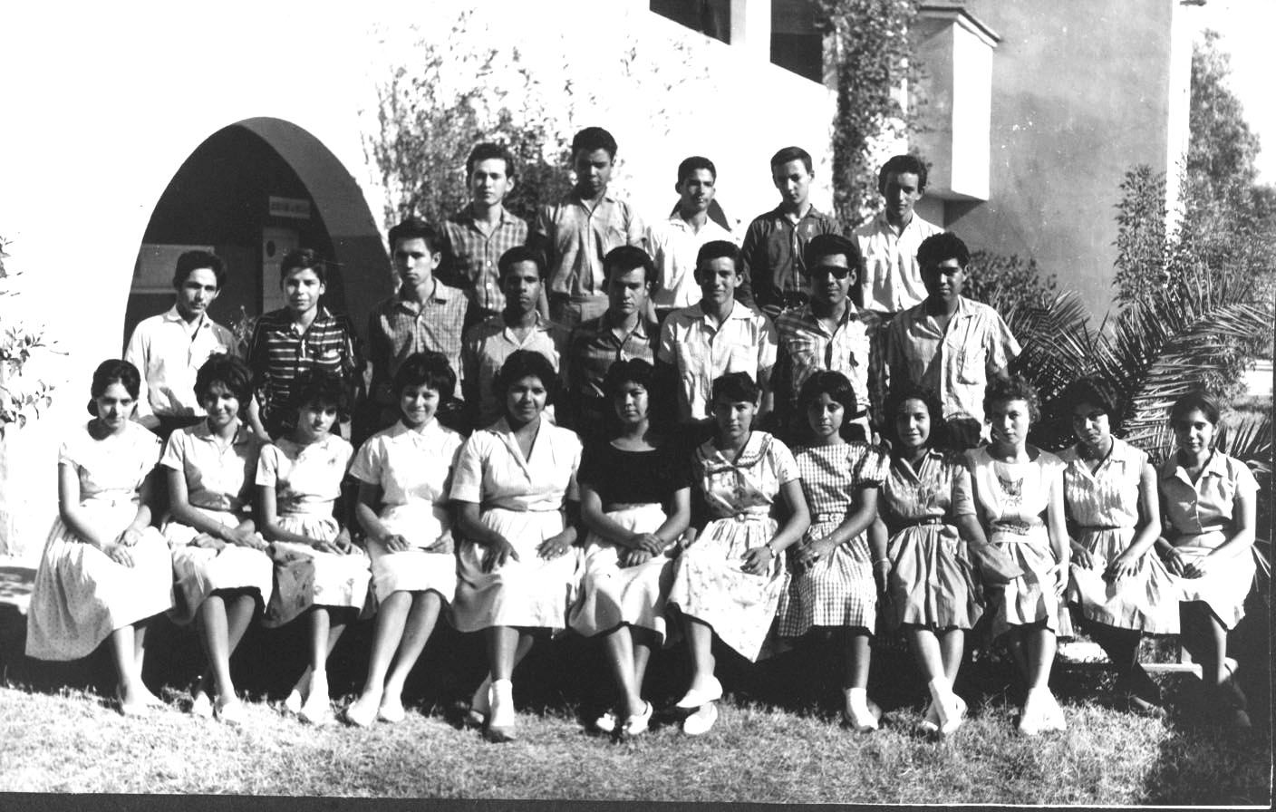 Grupo del taller de mecanografía